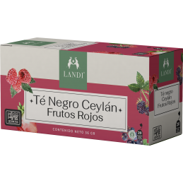 Caja Té Negro Ceylán Frutos...