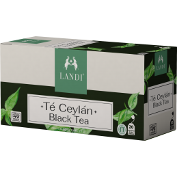 Caja Té Negro Ceylán LANDI...