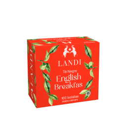 Caja té negro English...