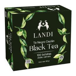 Caja Te Negro Ceylán LANDI...